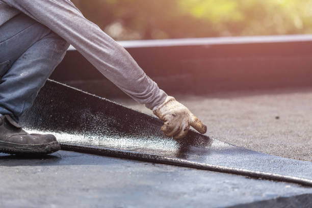 Professional Crawl Space Encapsulation technician working in Sherwood, OH